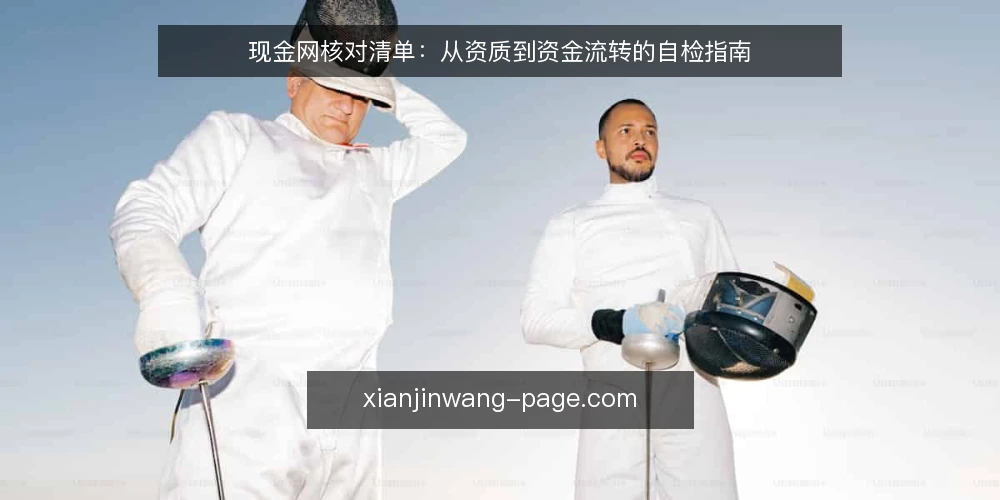 现金网核对清单:从资质到资金流转的自检指南 — 现金网审计:为什么现在需要这份清单? 配图